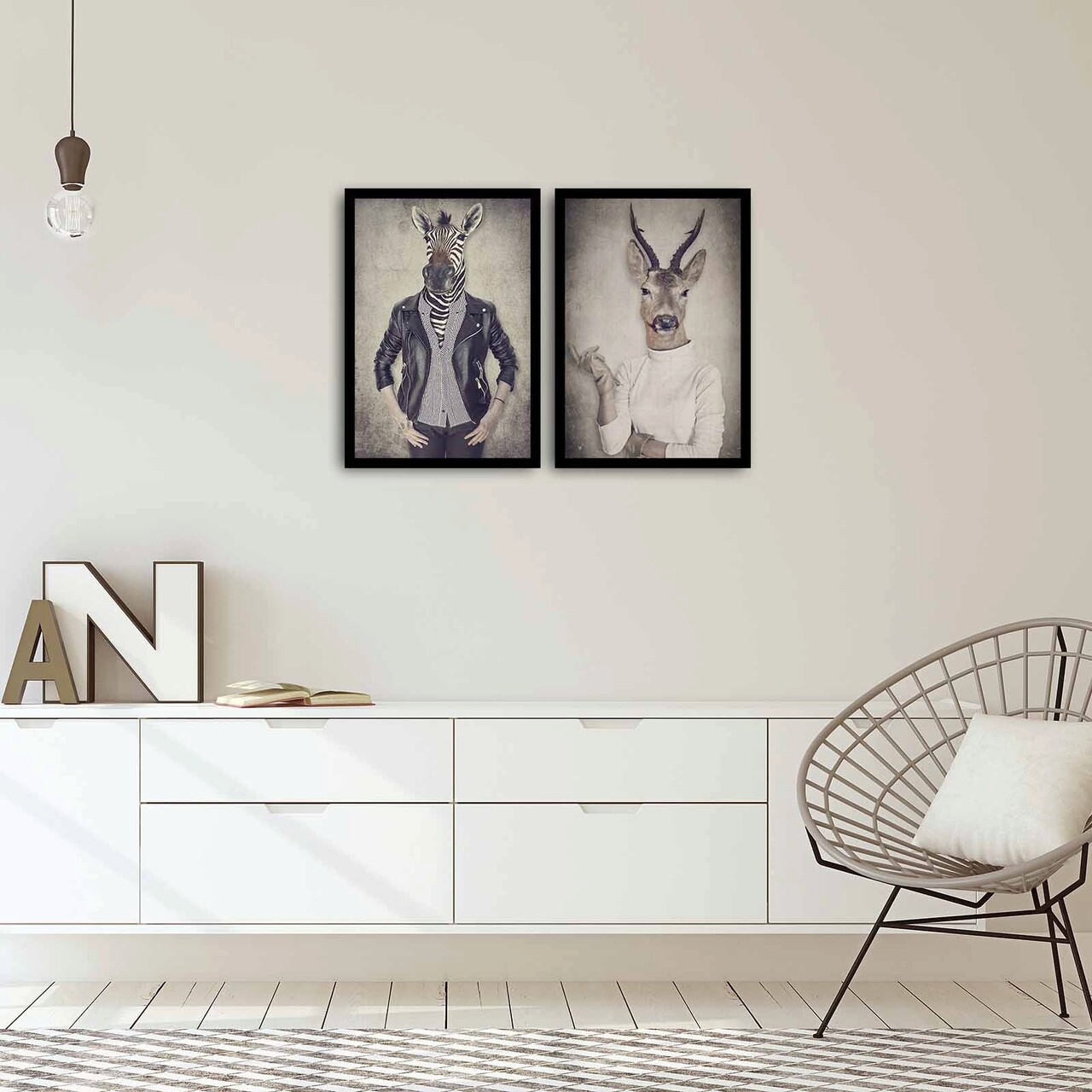 Tablou decorativ, 2PSCT-06, Cadru: 100% PVC (grosime: 22 mm), Multicolor - imagine 3